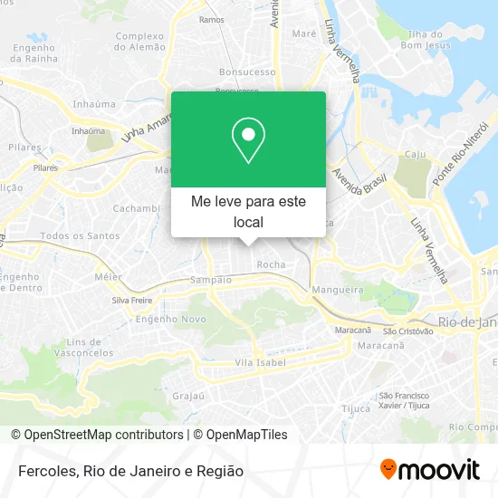 Fercoles mapa