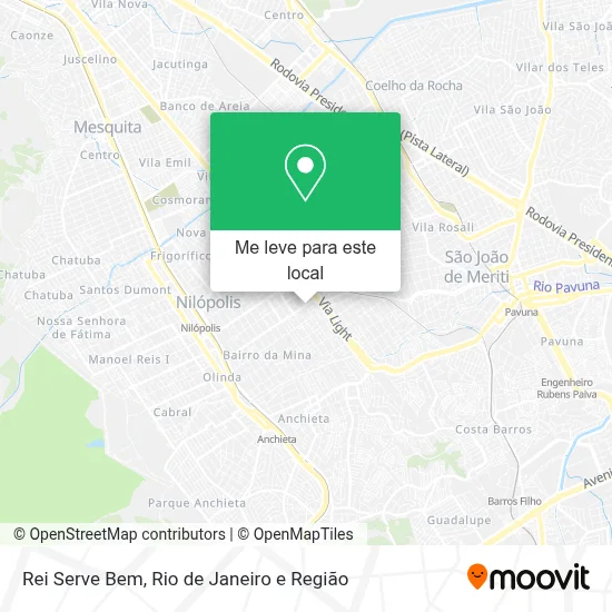 Rei Serve Bem mapa