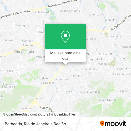 Barbearia mapa