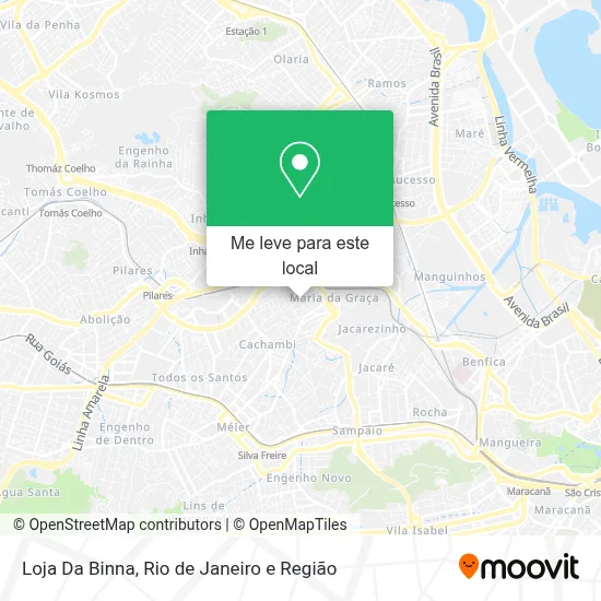 Loja Da Binna mapa