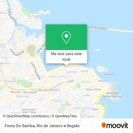 Festa Do Samba mapa