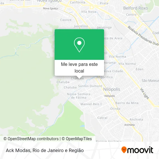 Ack Modas mapa