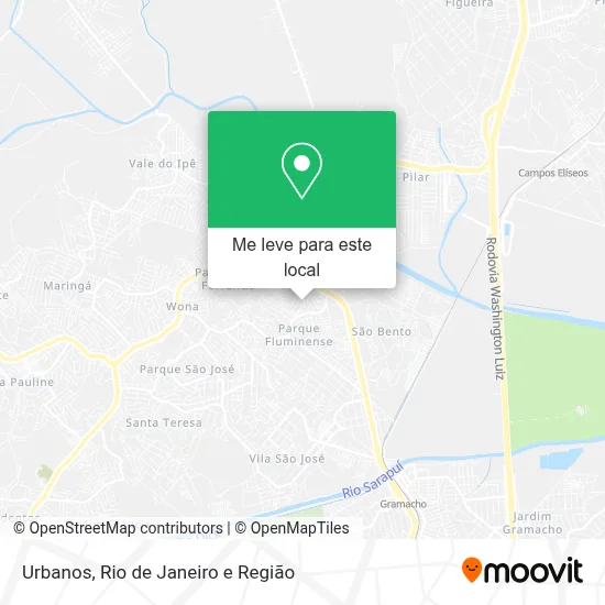 Urbanos mapa