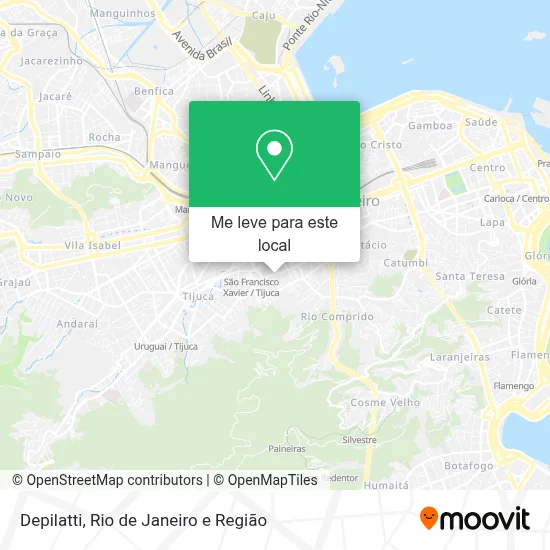 Depilatti mapa