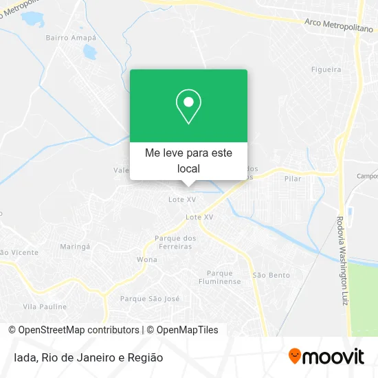 Iada mapa