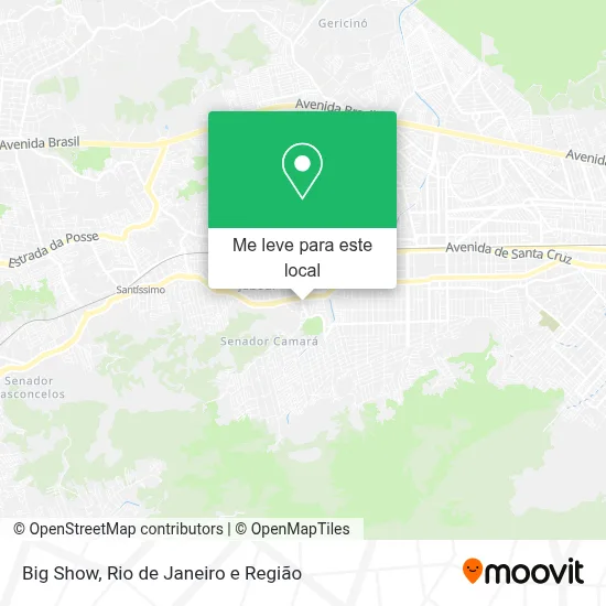 Big Show mapa