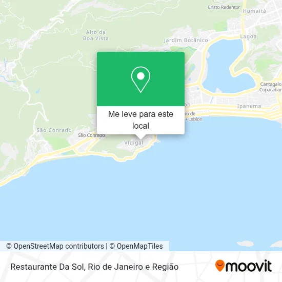 Restaurante Da Sol mapa