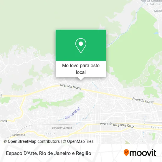 Espaco D'Arte mapa