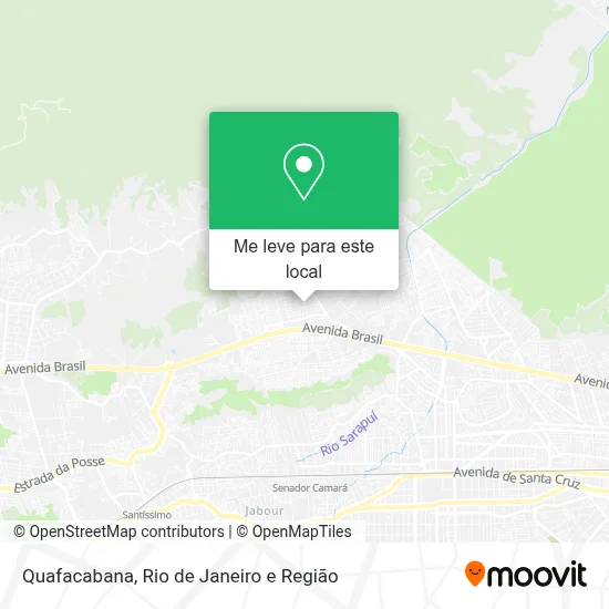 Quafacabana mapa