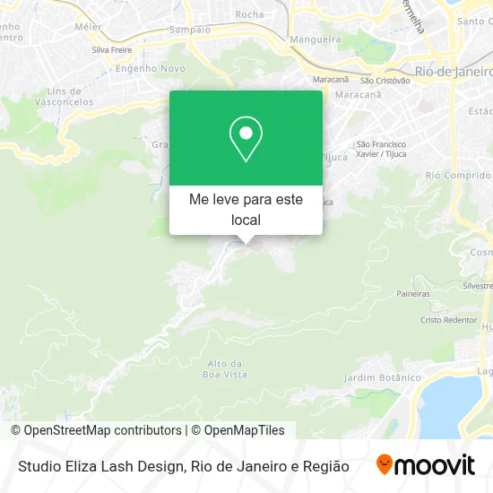 Studio Eliza Lash Design mapa