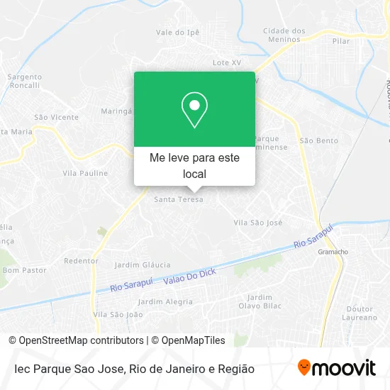 Iec Parque Sao Jose mapa