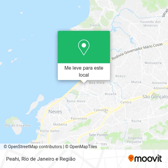Peahi mapa