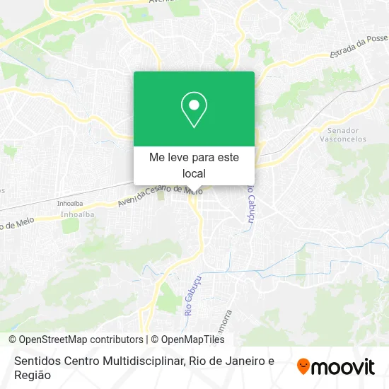 Sentidos Centro Multidisciplinar mapa