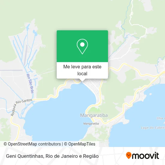 Geni Quentinhas mapa