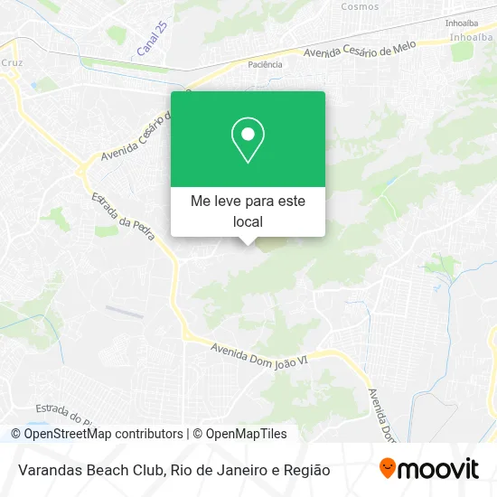 Varandas Beach Club mapa