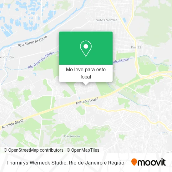 Thamirys Werneck Studio mapa