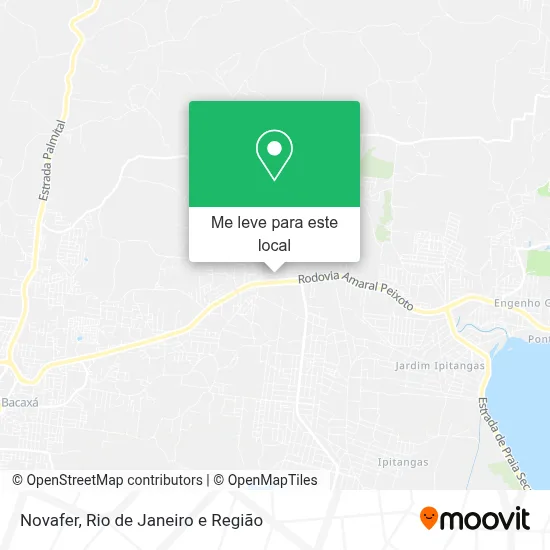 Novafer mapa