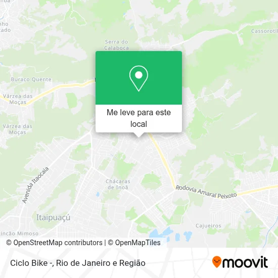 Ciclo Bike - mapa