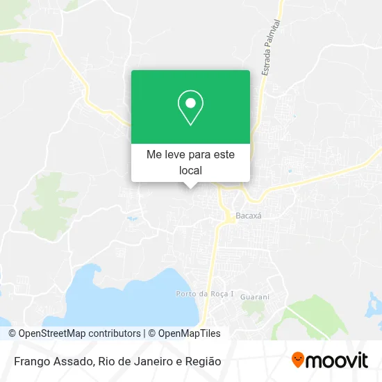 Frango Assado mapa