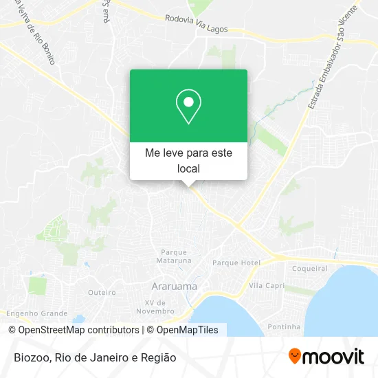 Biozoo mapa