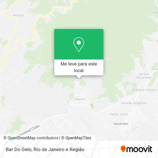 Bar Do Gelo mapa
