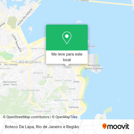 Boteco Da Lapa mapa