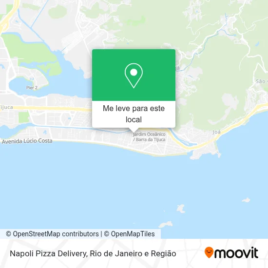 Napoli Pizza Delivery mapa