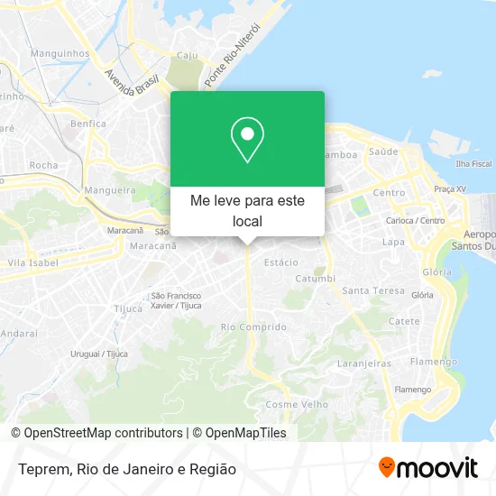 Teprem mapa