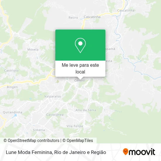 Lune Moda Feminina mapa