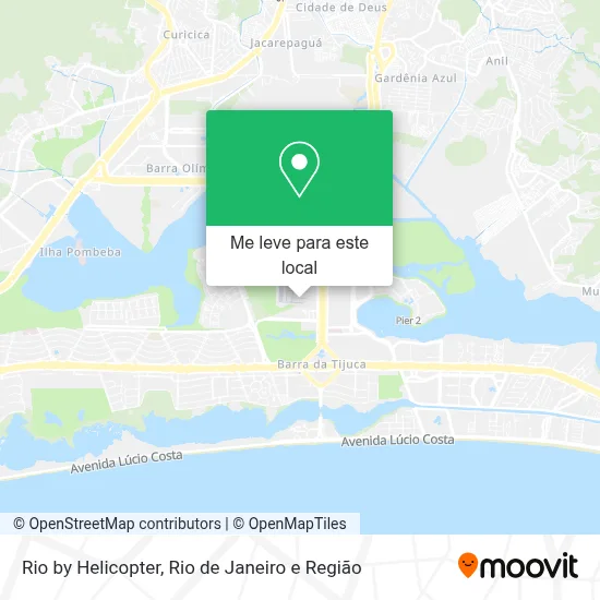 Rio by Helicopter mapa