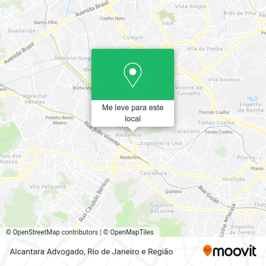 Alcantara Advogado mapa