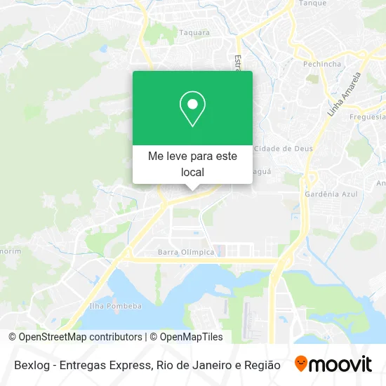 Bexlog - Entregas Express mapa