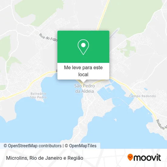 Microlins mapa