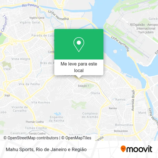 Mahu Sports mapa