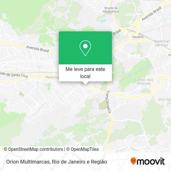 Orion Multimarcas mapa