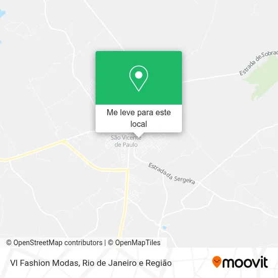 Vl Fashion Modas mapa