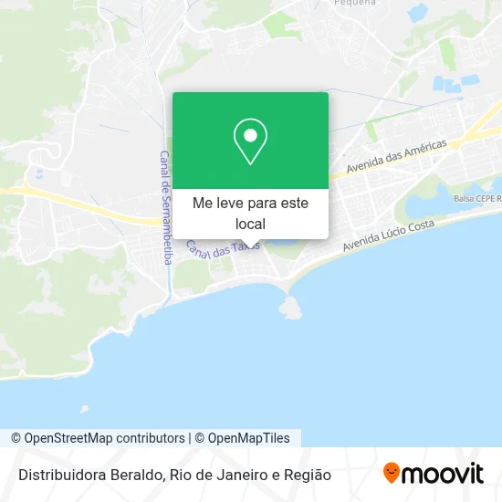 Distribuidora Beraldo mapa