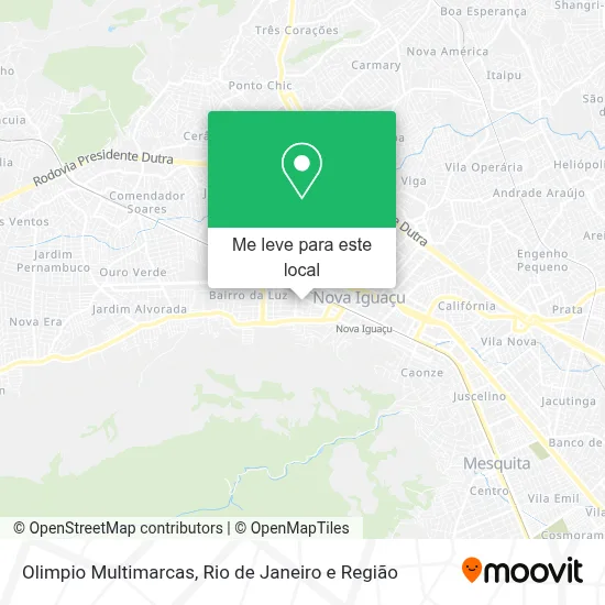 Olimpio Multimarcas mapa