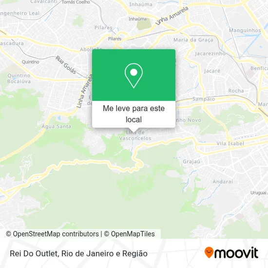 Rei Do Outlet mapa