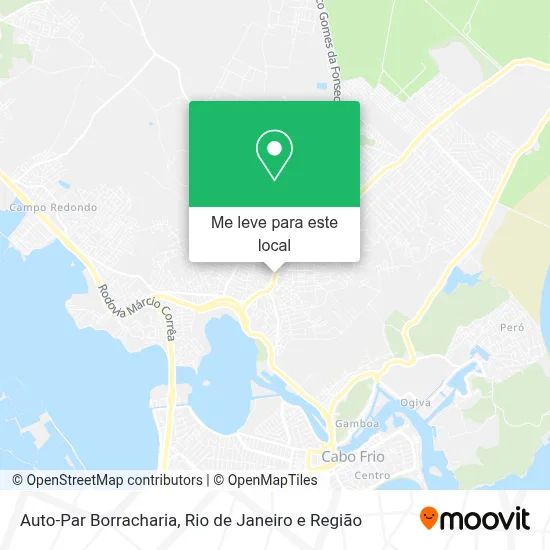 Auto-Par Borracharia mapa