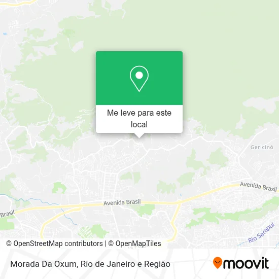 Morada Da Oxum mapa
