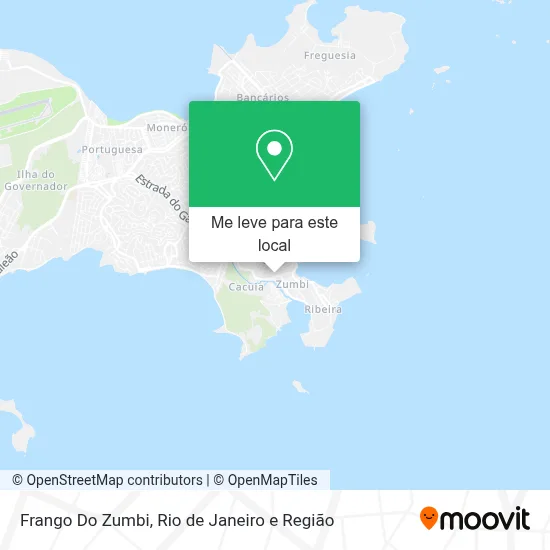 Frango Do Zumbi mapa