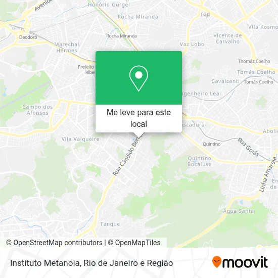 Instituto Metanoia mapa