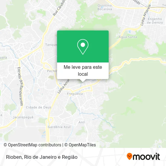Rioben mapa