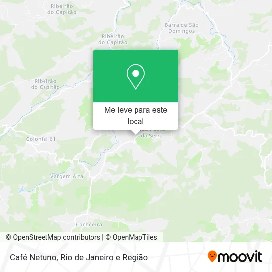 Café Netuno mapa