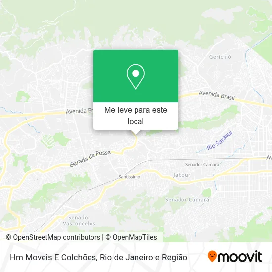 Hm Moveis E Colchões mapa