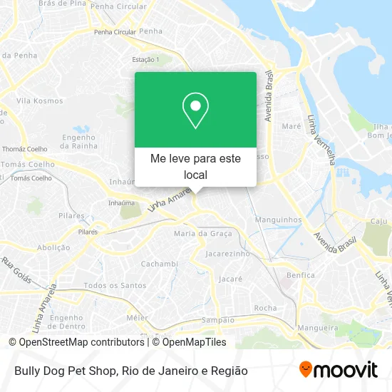 Bully Dog Pet Shop mapa