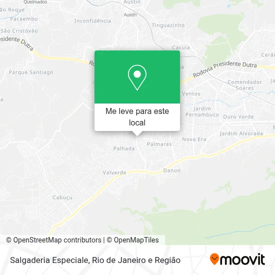 Salgaderia Especiale mapa
