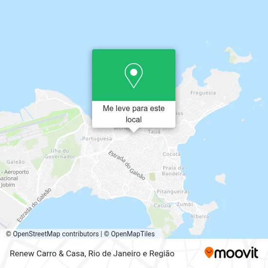 Renew Carro & Casa mapa