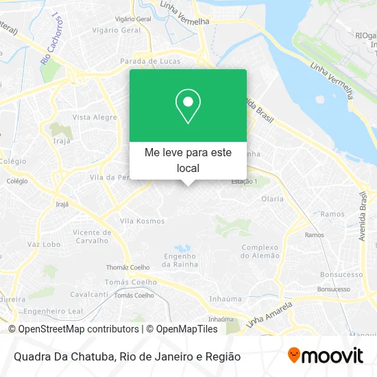 Quadra Da Chatuba mapa